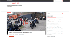Desktop Screenshot of harleypro.com
